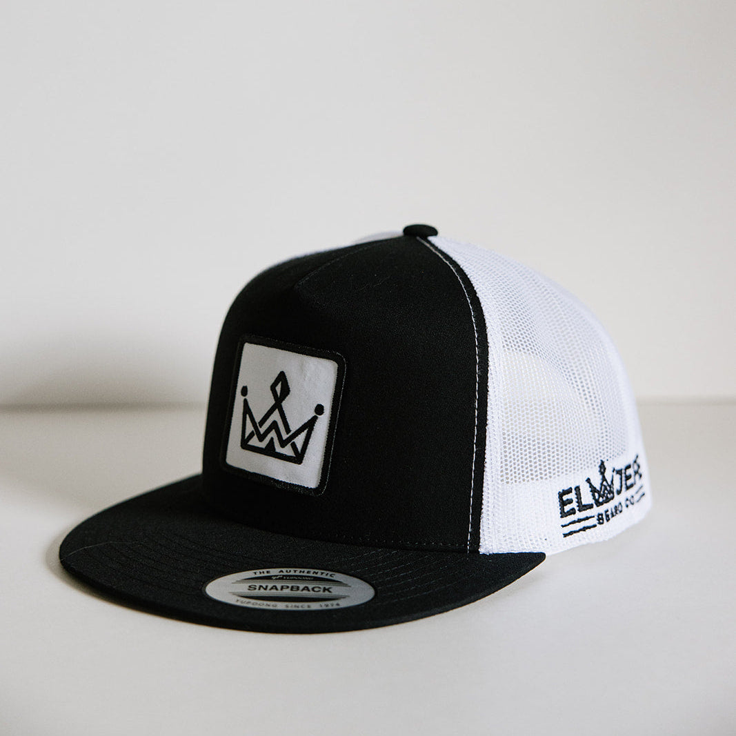 Yupoong Classic, 5-Panel Snap Back, Trucker Hat, El Jefe Beard